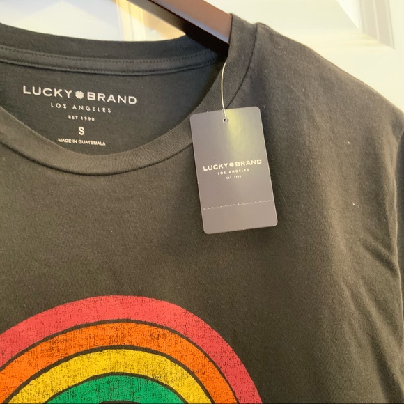 Lucky Brand Rainbow T-Shirt - NWT - Small - Picture 5 of 11